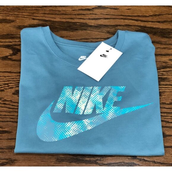 SMOKEY BLUE New woman  Nike Sportswear Essential Short Sleeve T Shirts - Picture 1 of 3